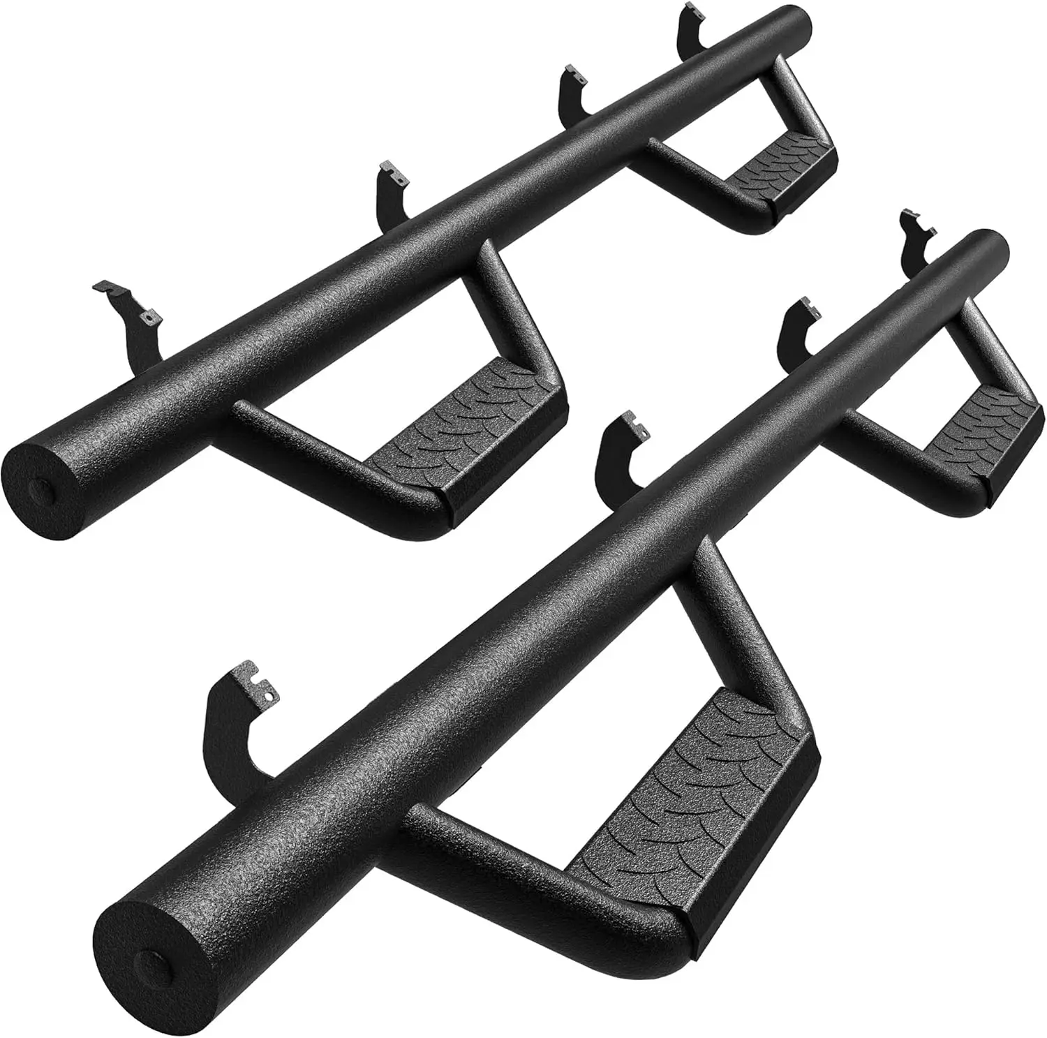 Running Boards for 2022-2026 Toyota Tundra CrewMax Cab, Carbon Steel, Black, Replacement and Suitable for 2X 3/4 Rear Doors
Running Boards for 2022-2026 Toyota Tundra CrewMax Cab, Carbon Steel, Black, Replacement and Suitable for 2X 3/4 Rear Doors