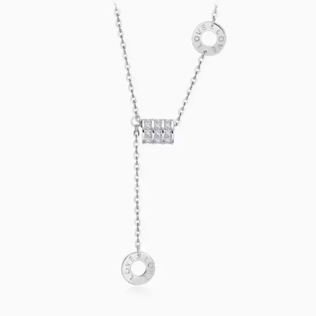 STYSHE S925 Sterling Silver Necklace Women's Light Luxury Niche Design Premium Collarbone Chain Birthday Gift Sweet Present
STYSHE S925 Sterling Silver Necklace Women's Light Luxury Niche Design Premium Collarbone Chain Birthday Gift Sweet Present