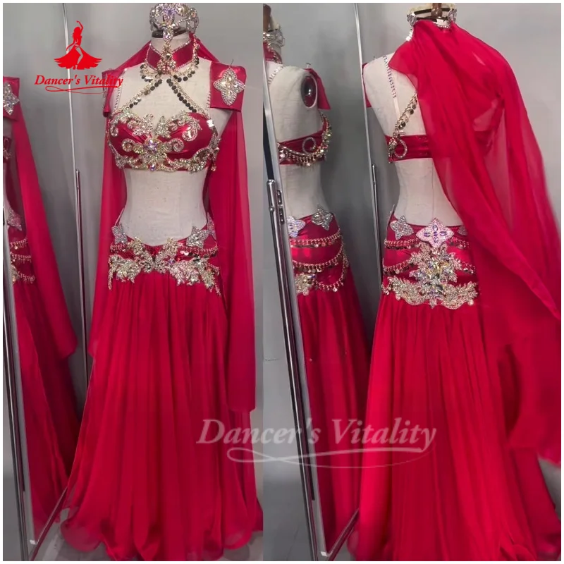 BellyDance Set Indian Dance Competition Performance Outfit for Adults and Children Customized Dancing Costumes Dancer's Vitality
BellyDance Set Indian Dance Competition Performance Outfit for Adults and Children Customized Dancing Costumes Dancer's Vitality