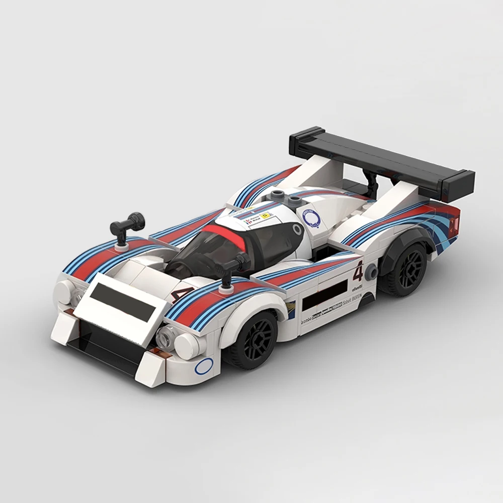New MOC Le Mans 24 Hours Lancia LC2 Martini Racing Car Model Building Blocks DIY Modular Assembly Toy Adult Collectible Gift Set
New MOC Le Mans 24 Hours Lancia LC2 Martini Racing Car Model Building Blocks DIY Modular Assembly Toy Adult Collectible Gift Set