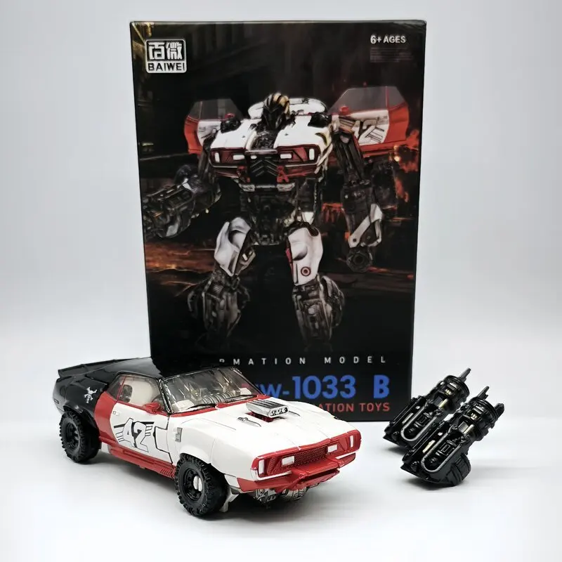 BAIWEI Transformation TW1033B TW-1033 Action Figure Robot Car Dropkick KO White Bule Fixit Version Model Figurine Boy Toy GIft
BAIWEI Transformation TW1033B TW-1033 Action Figure Robot Car Dropkick KO White Bule Fixit Version Model Figurine Boy Toy GIft