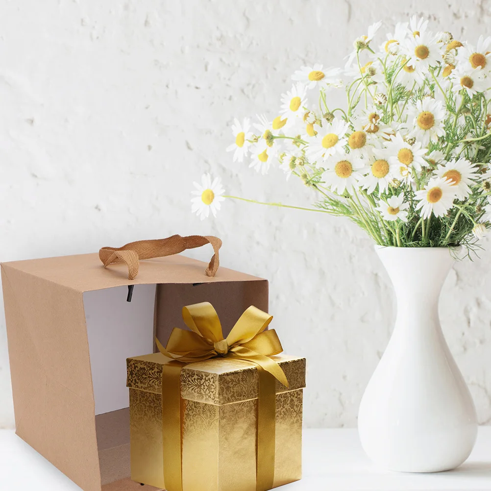 6Pcs Kraft Paper Gift Bags Square Kraft Paper Packaging Bags for Cake Storage Flower Bonsai Present Pouch Food Storage Take-Out
6Pcs Kraft Paper Gift Bags Square Kraft Paper Packaging Bags for Cake Storage Flower Bonsai Present Pouch Food Storage Take-Out