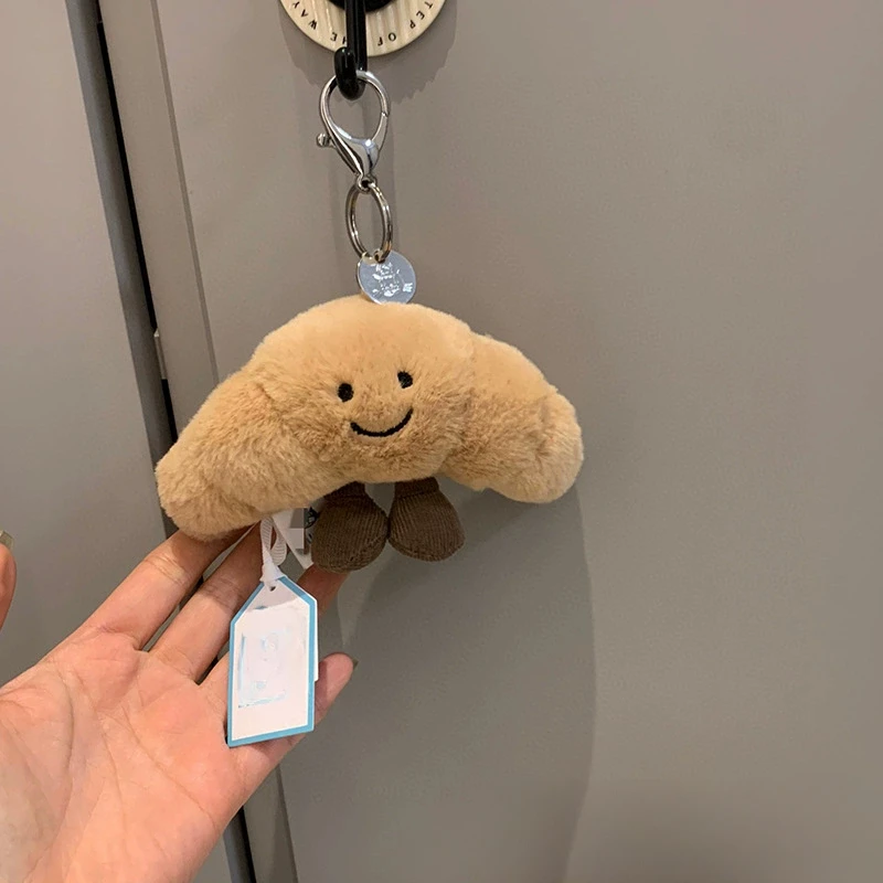 Jellycat With Tags Jellycat Croissant Pendant Cute Plush Toy Doll Keychain Girl Holiday Gift Stuffed Doll Kawaii Decoration Toy
Jellycat With Tags Jellycat Croissant Pendant Cute Plush Toy Doll Keychain Girl Holiday Gift Stuffed Doll Kawaii Decoration Toy