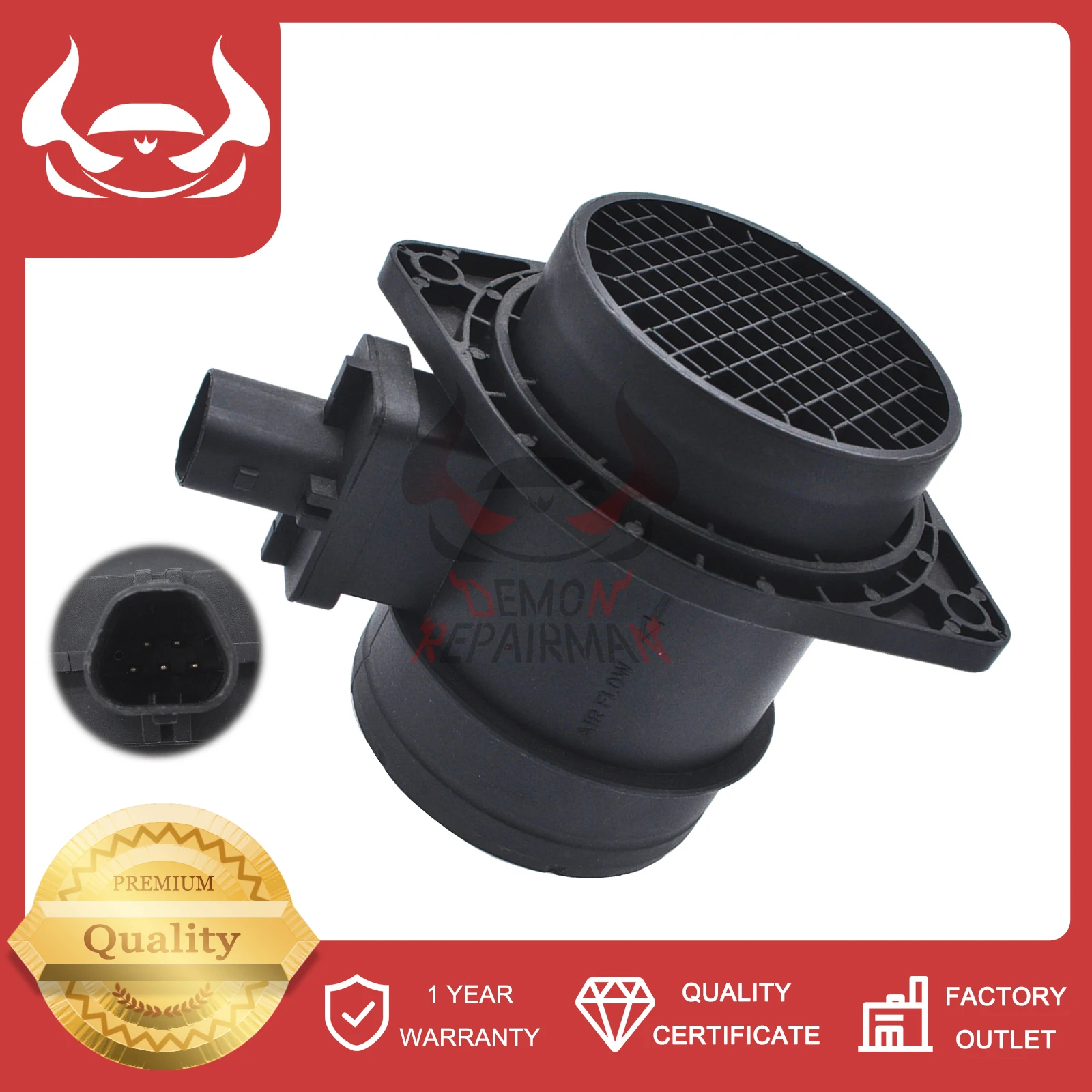Replacement MAF Sensor 0281006110 504207133 Compatible With Iveco Daily Mahindra XUV500 Fiat Ducato 2.2L 2.3L 3.0L 2006-2022
Replacement MAF Sensor 0281006110 504207133 Compatible With Iveco Daily Mahindra XUV500 Fiat Ducato 2.2L 2.3L 3.0L 2006-2022