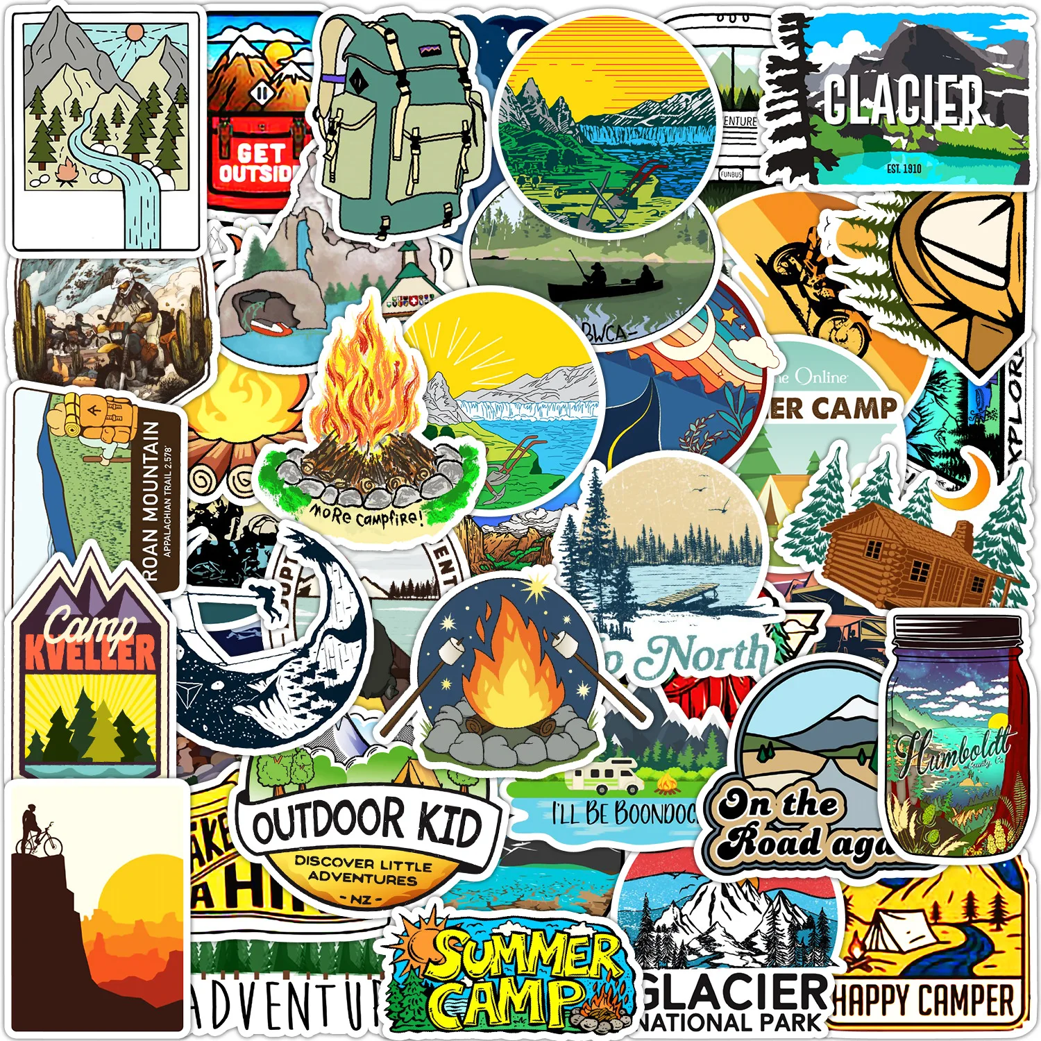 50PCS Cartoon Sports Outdoor Adventure Hiking Stickers Aesthetic DIY Laptop Stationary Suitcase Decal Graffiti Sticker Toy
50PCS Cartoon Sports Outdoor Adventure Hiking Stickers Aesthetic DIY Laptop Stationary Suitcase Decal Graffiti Sticker Toy