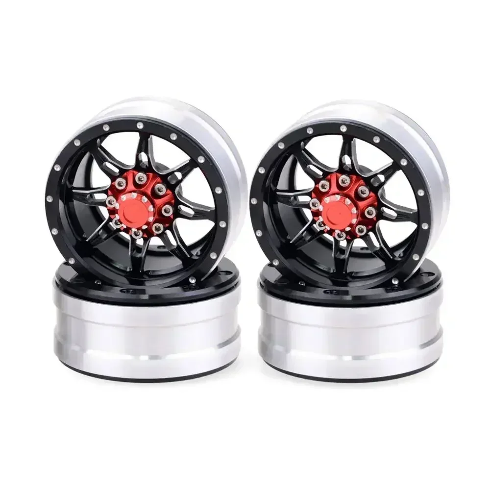 4PCS RC Rock Crawler Metal Wheel Rim 1.9 Inch BEADLOCK for 1/10 Axial SCX10 90046 TAMIYA CC01 D90 D110 TF2 TRX-4 S119
4PCS RC Rock Crawler Metal Wheel Rim 1.9 Inch BEADLOCK for 1/10 Axial SCX10 90046 TAMIYA CC01 D90 D110 TF2 TRX-4 S119