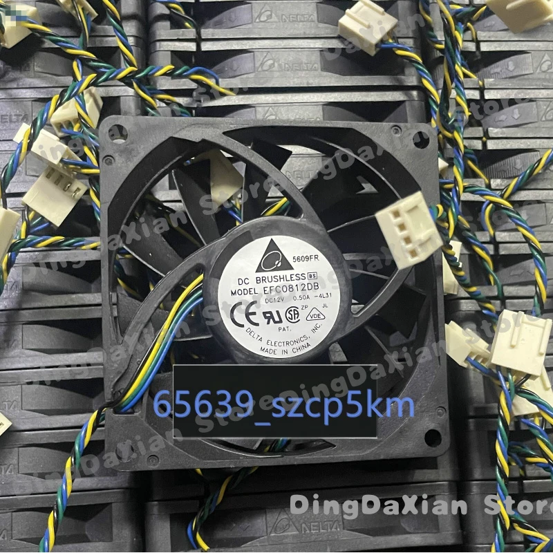 D NEW For Delta EFC0812DB 12V 0.5A PWM 80x80x15MM DC Cooling Fan 4-PIN Plug
D NEW For Delta EFC0812DB 12V 0.5A PWM 80x80x15MM DC Cooling Fan 4-PIN Plug