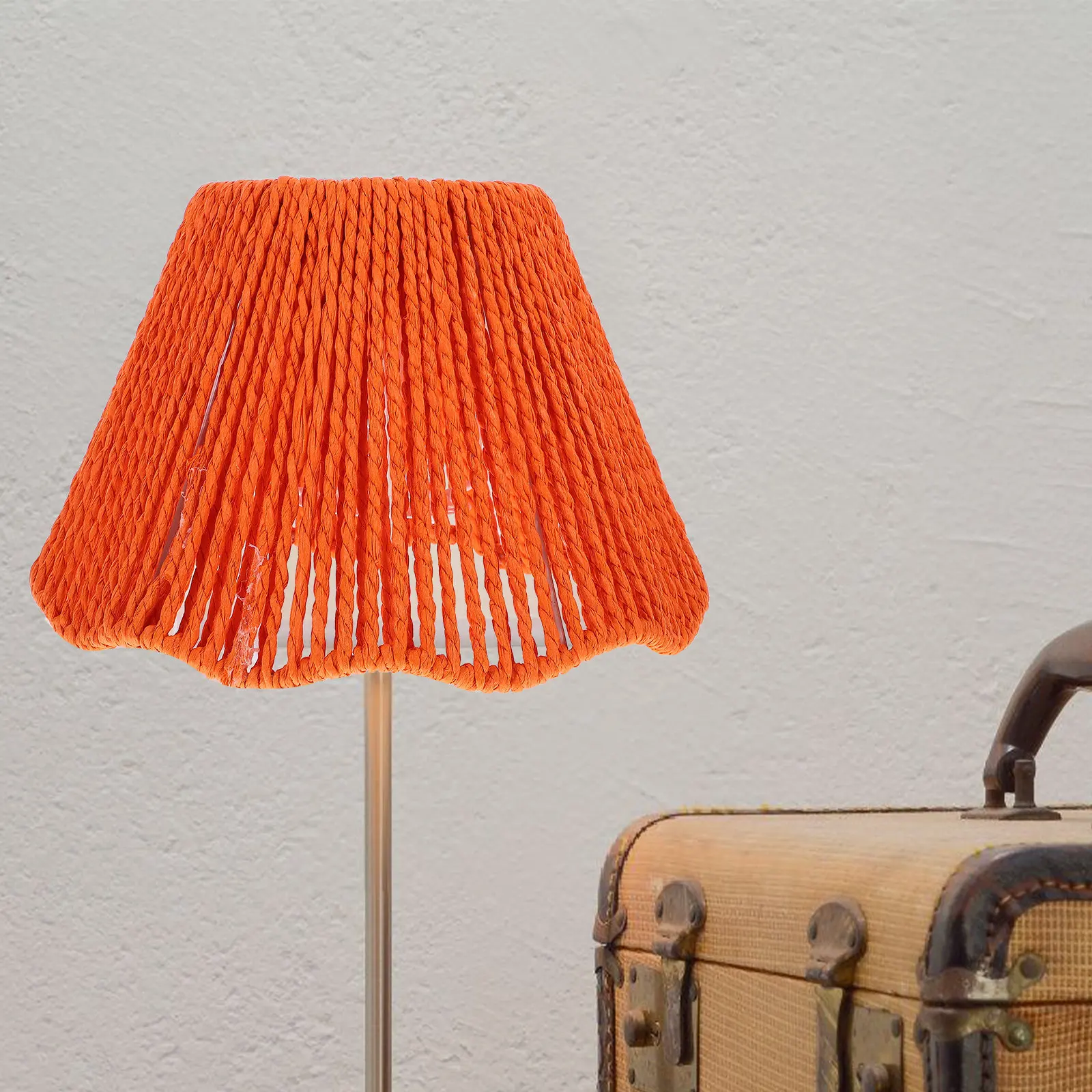Woven Paper String Lamp Shade Vintage Farmhouse Hanging Ceiling Light Cover Rustic Home Decorative Lampshade Table Lamp Shade
Woven Paper String Lamp Shade Vintage Farmhouse Hanging Ceiling Light Cover Rustic Home Decorative Lampshade Table Lamp Shade