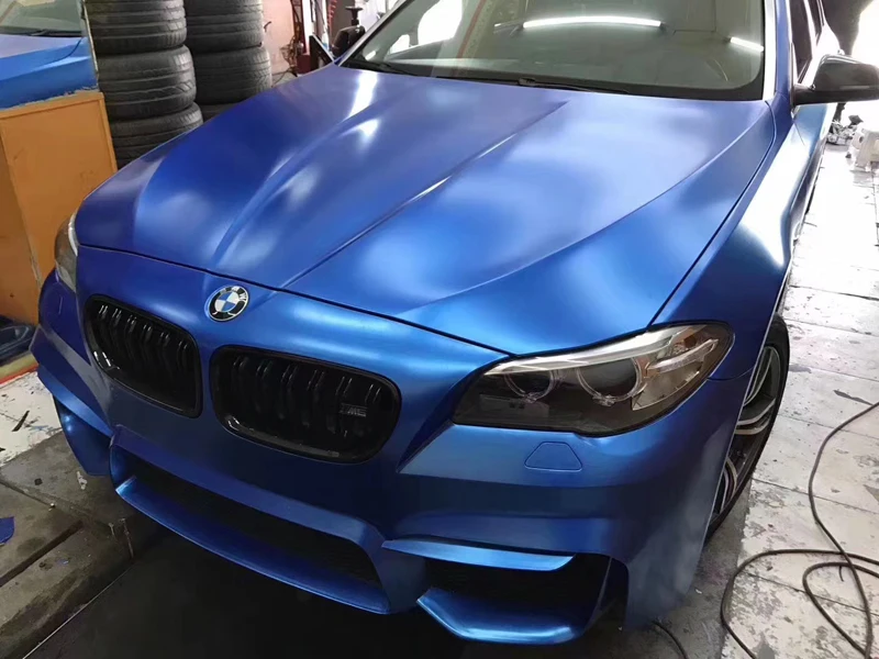 High Quality Matte Chrome Metallic Satin Deep Sea Blue Vinyl Wrap Roll Easy to Use Air-Release Adhesive Car Decal
High Quality Matte Chrome Metallic Satin Deep Sea Blue Vinyl Wrap Roll Easy to Use Air-Release Adhesive Car Decal