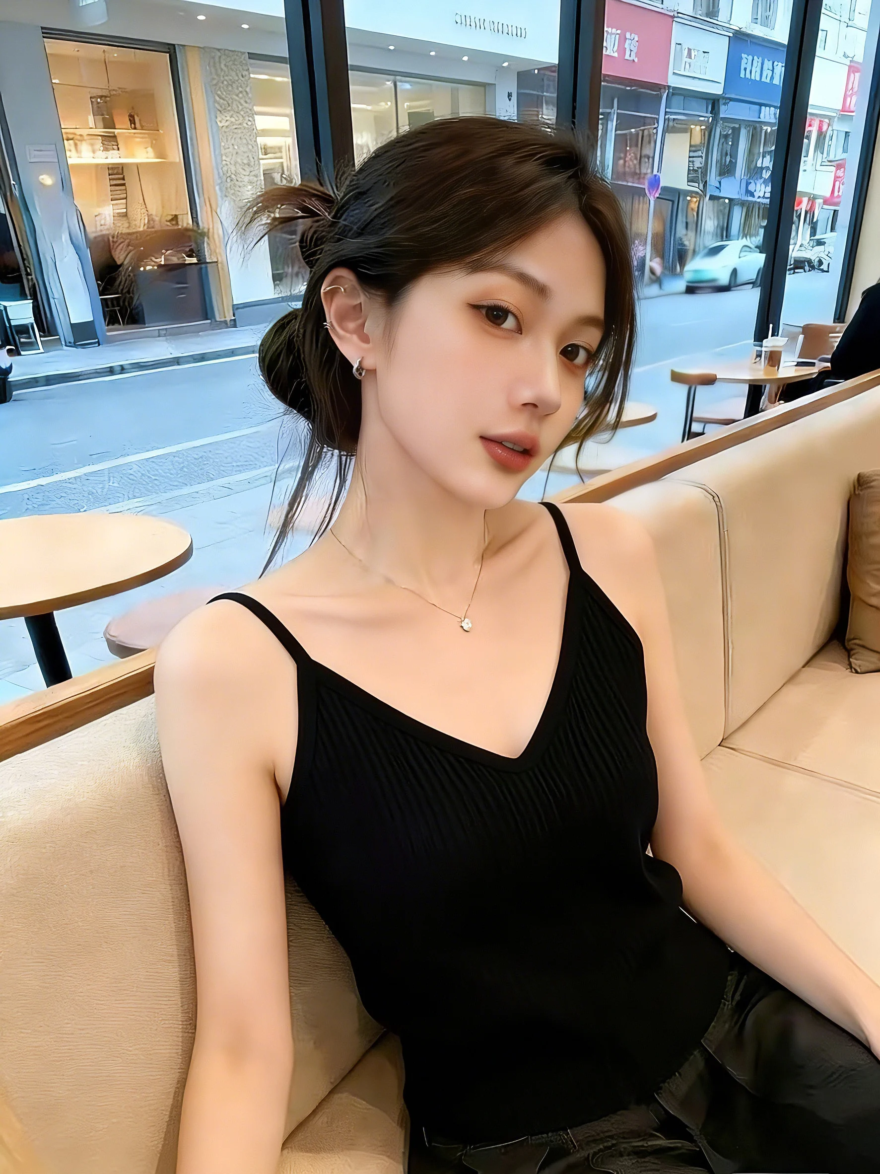 Sexy Pure Desire V-neck Strapless Tank Top Women's Summer New Small Size Top Beautiful Back Silk Material Commute Style
Sexy Pure Desire V-neck Strapless Tank Top Women's Summer New Small Size Top Beautiful Back Silk Material Commute Style
