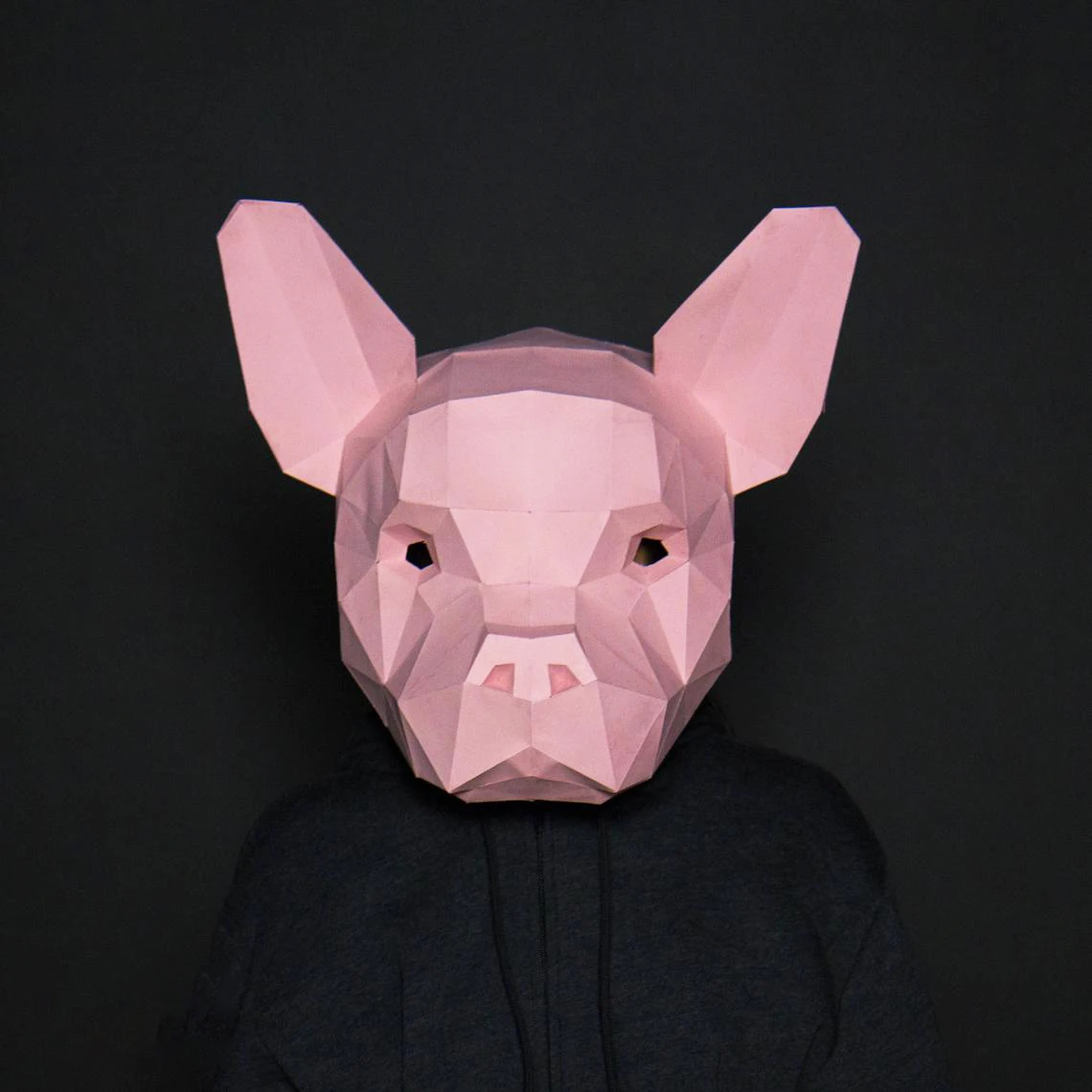 French Bulldog Wearable Mask Paper Model 3D DIY Papercraft Origami Headgear Photography Props Party Prom Performance Cosplay Toy
French Bulldog Wearable Mask Paper Model 3D DIY Papercraft Origami Headgear Photography Props Party Prom Performance Cosplay Toy