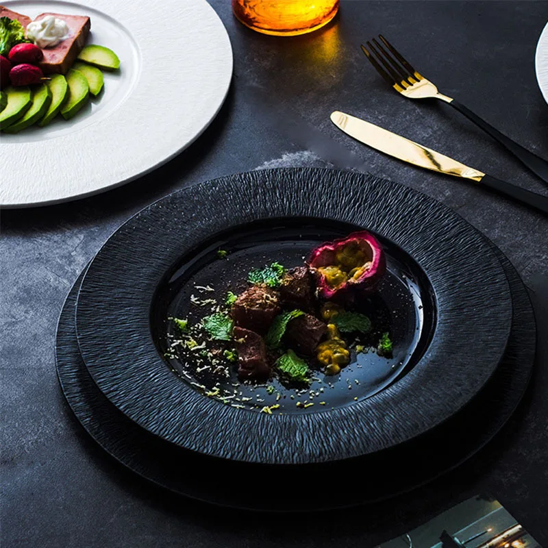 Creative Nordic Style Steak Plate Household Dish With Pasta Flat Plate Ceramic Western Dishes Commercial Tableware Plates
Creative Nordic Style Steak Plate Household Dish With Pasta Flat Plate Ceramic Western Dishes Commercial Tableware Plates