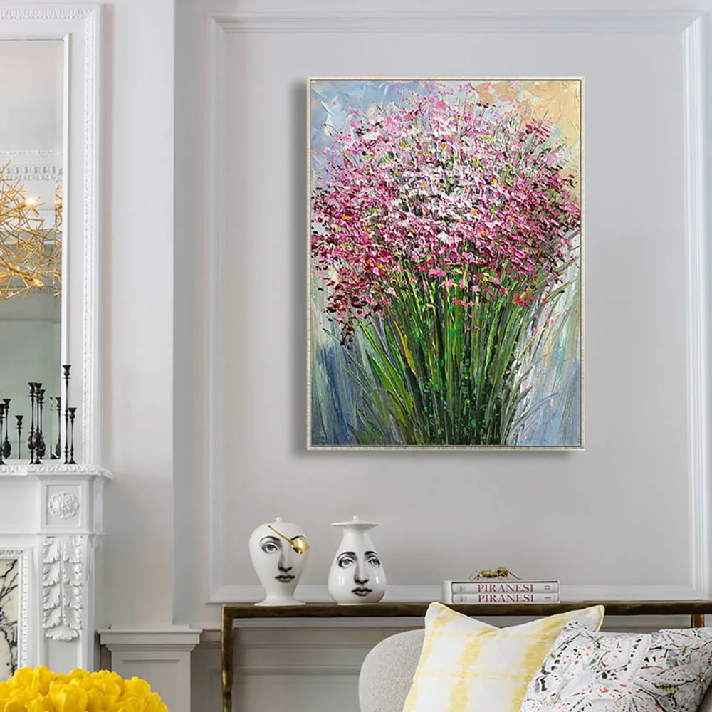 Hand Painted Oil Painting Abstract 3D Flowers On Canvas Retro Wall Painting Decorations Living Room Bedroom Decoration Paintings
Hand Painted Oil Painting Abstract 3D Flowers On Canvas Retro Wall Painting Decorations Living Room Bedroom Decoration Paintings