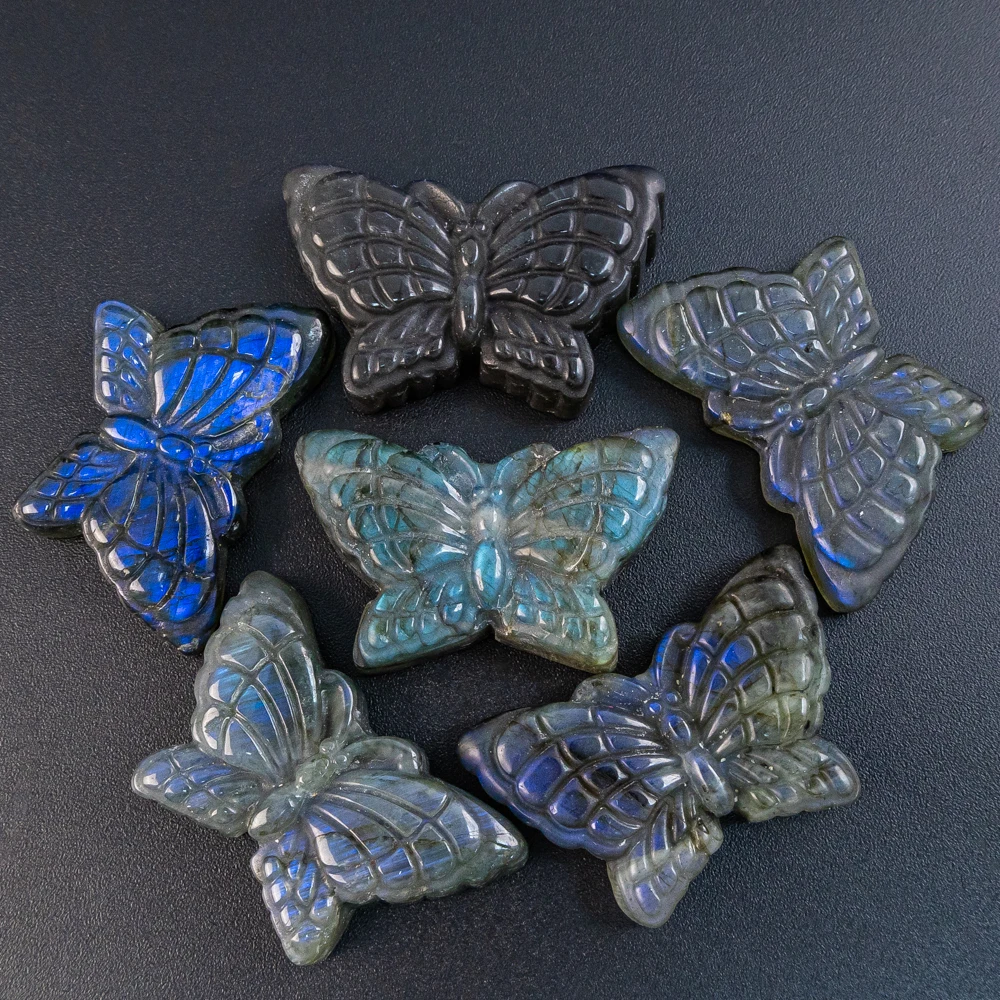 1Pcs Natural Labradorite Pendant Blank Blue Flash 23X39X9MM Butterfly Carving Stone for DIY Necklace Making
1Pcs Natural Labradorite Pendant Blank Blue Flash 23X39X9MM Butterfly Carving Stone for DIY Necklace Making