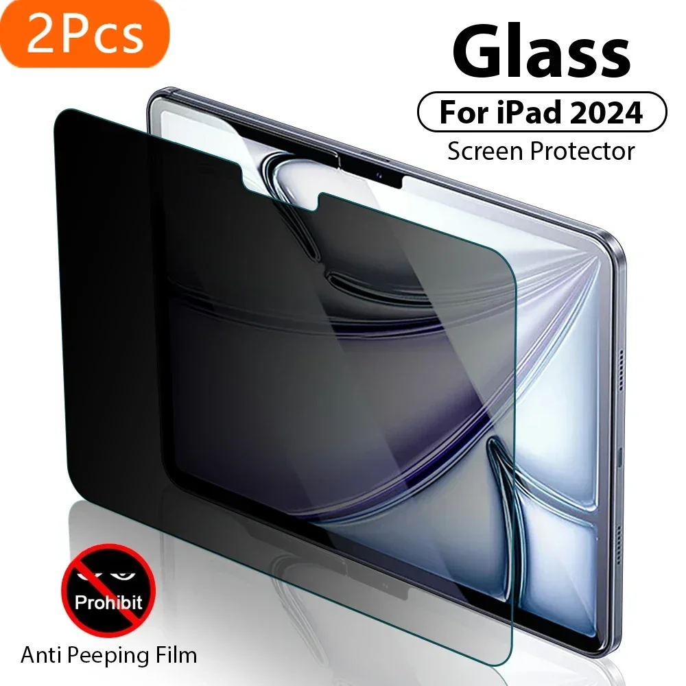 2Pcs Anti Peeping Tempered Glass For iPad Air 11 5 4 3 2 Pro 13 12.9 M4 10 9 9th 10th Generation 10.9 Mini 6 7 10.2 Screen Prote
2Pcs Anti Peeping Tempered Glass For iPad Air 11 5 4 3 2 Pro 13 12.9 M4 10 9 9th 10th Generation 10.9 Mini 6 7 10.2 Screen Prote