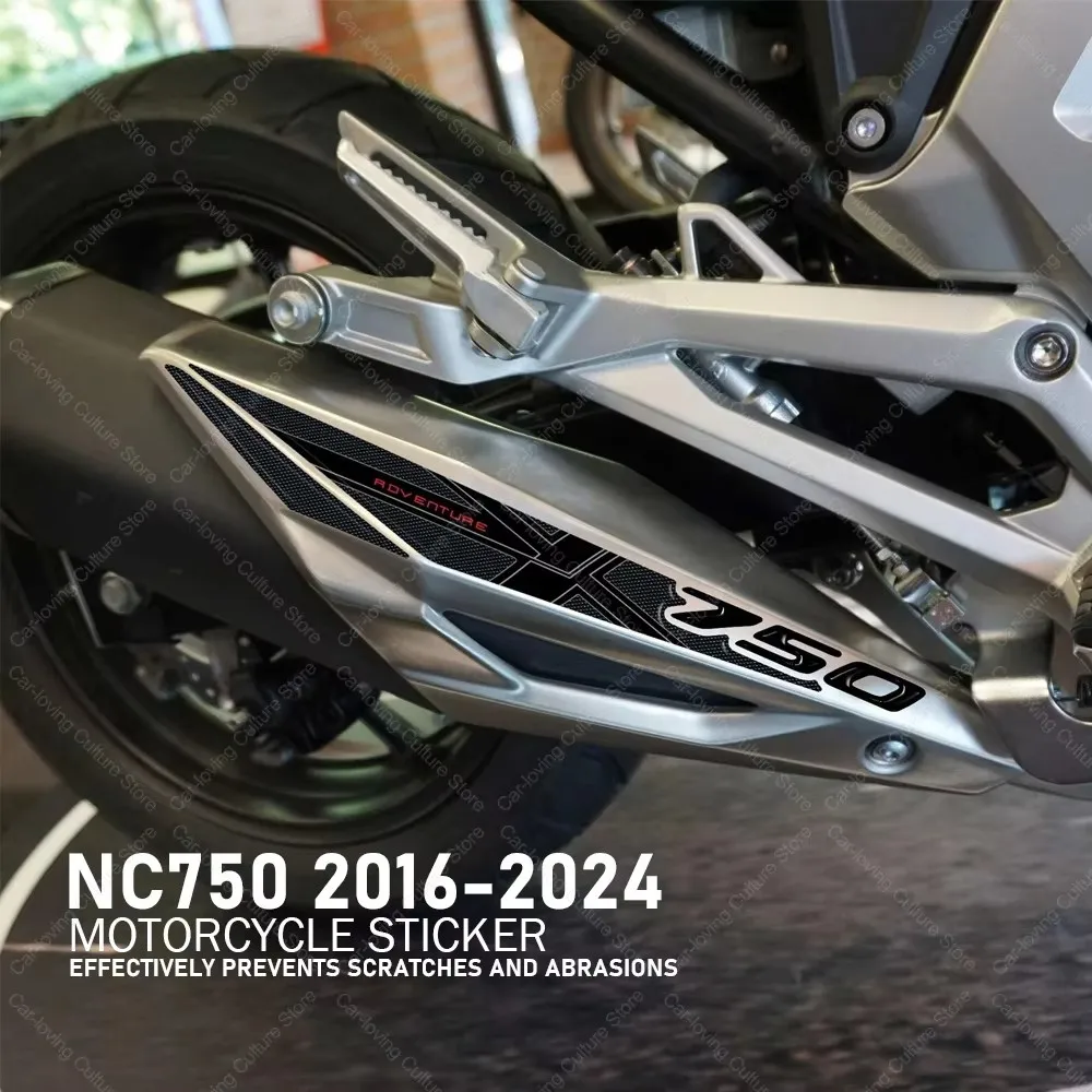 Motorcycle Accessories Waterproof Protective Muffler Protection Sticker 3D Epoxy Resin Protective Sticker For NC750 2016-2024
Motorcycle Accessories Waterproof Protective Muffler Protection Sticker 3D Epoxy Resin Protective Sticker For NC750 2016-2024