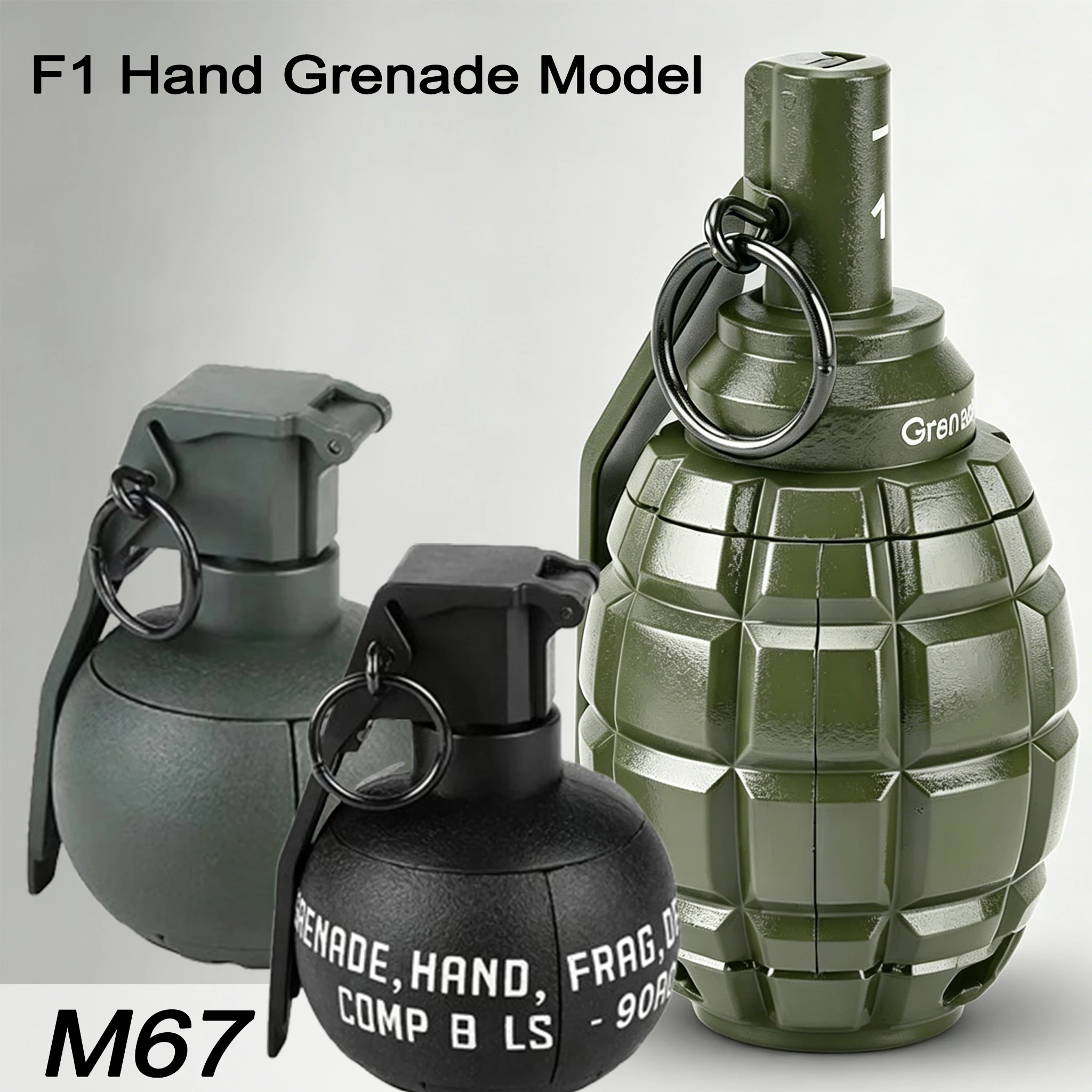 2WS Plastic Hand Grenade Dummy Model Tactical Airsoft Paintball CS Role Play Wargame Prop Gift
2WS Plastic Hand Grenade Dummy Model Tactical Airsoft Paintball CS Role Play Wargame Prop Gift