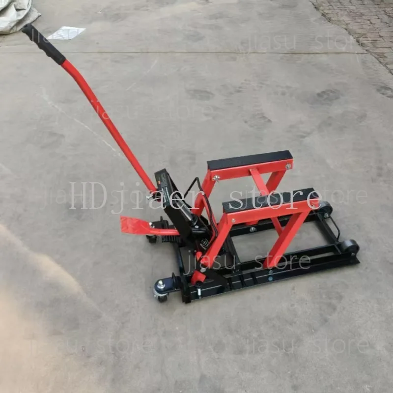 Motorcycle Hydraulic Lift Platform - Specialized Jack for Har ley, Electric Scooter, Heavy-Duty Bike | 4-Wheel Maintenance Tool
Motorcycle Hydraulic Lift Platform - Specialized Jack for Har ley, Electric Scooter, Heavy-Duty Bike | 4-Wheel Maintenance Tool