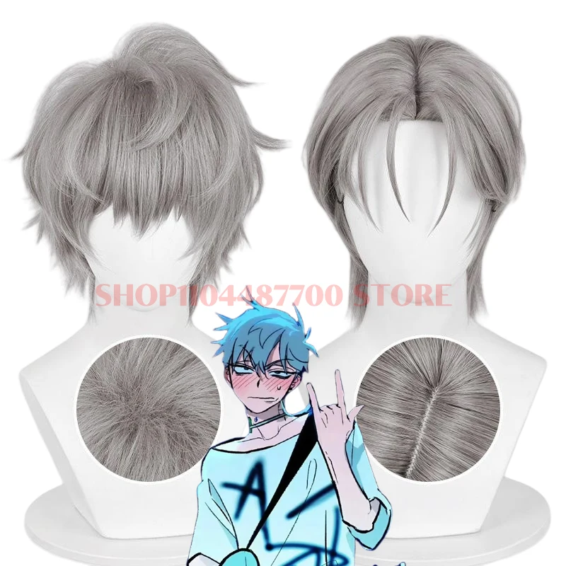 New Anime Alien Stage Till Cosplay Wig Men Silver Gray Short Hair Heat Resistant Synthetic Wigs Cap Carnival Halloween Prop
New Anime Alien Stage Till Cosplay Wig Men Silver Gray Short Hair Heat Resistant Synthetic Wigs Cap Carnival Halloween Prop