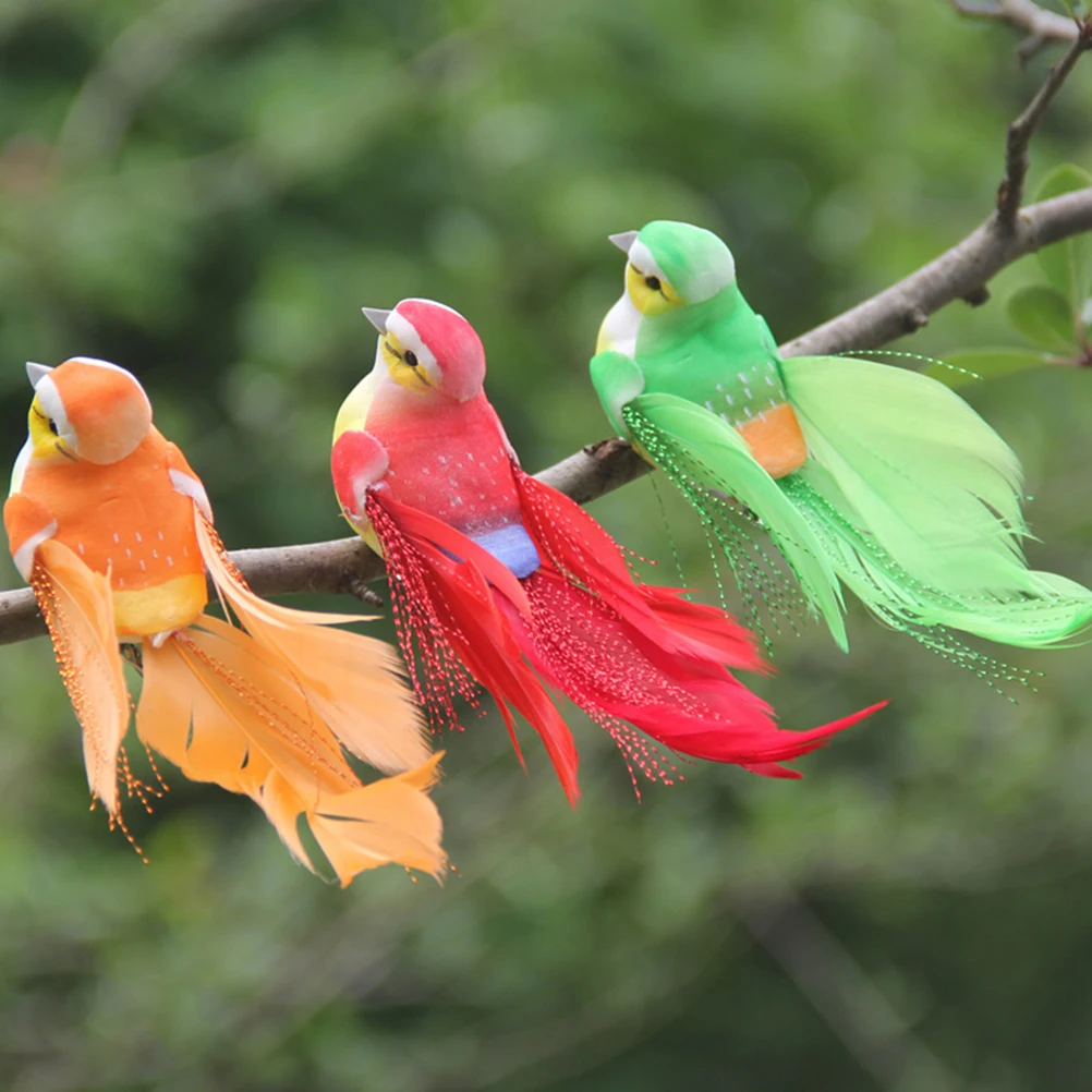 6pcs Lifelike Fake Birds Decoration for Garden Home Landscape Mini Plants Foam Adornment Ornament Simulated Bird
6pcs Lifelike Fake Birds Decoration for Garden Home Landscape Mini Plants Foam Adornment Ornament Simulated Bird