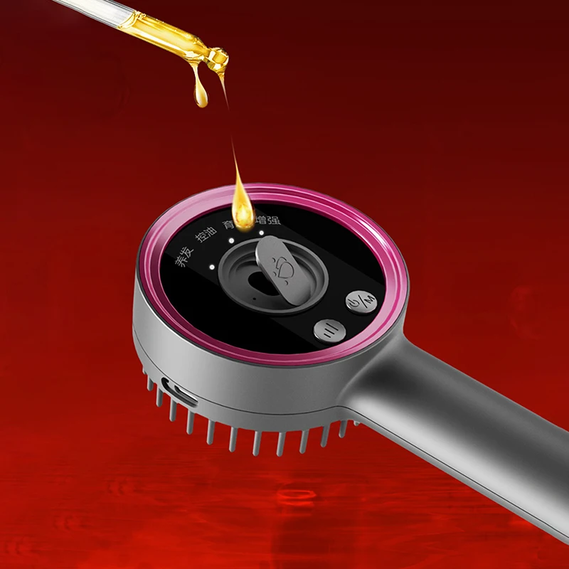 Multifunctional Red Blue Light Hair Comb Massager Oil Applicator Scalp Massager Brush For Hair Growth Hair Care
Multifunctional Red Blue Light Hair Comb Massager Oil Applicator Scalp Massager Brush For Hair Growth Hair Care