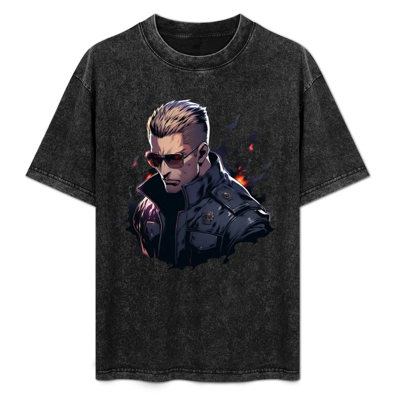 Albert Wesker T-Shirt Casual Minimalist Short Sleeve Top
Albert Wesker T-Shirt Casual Minimalist Short Sleeve Top