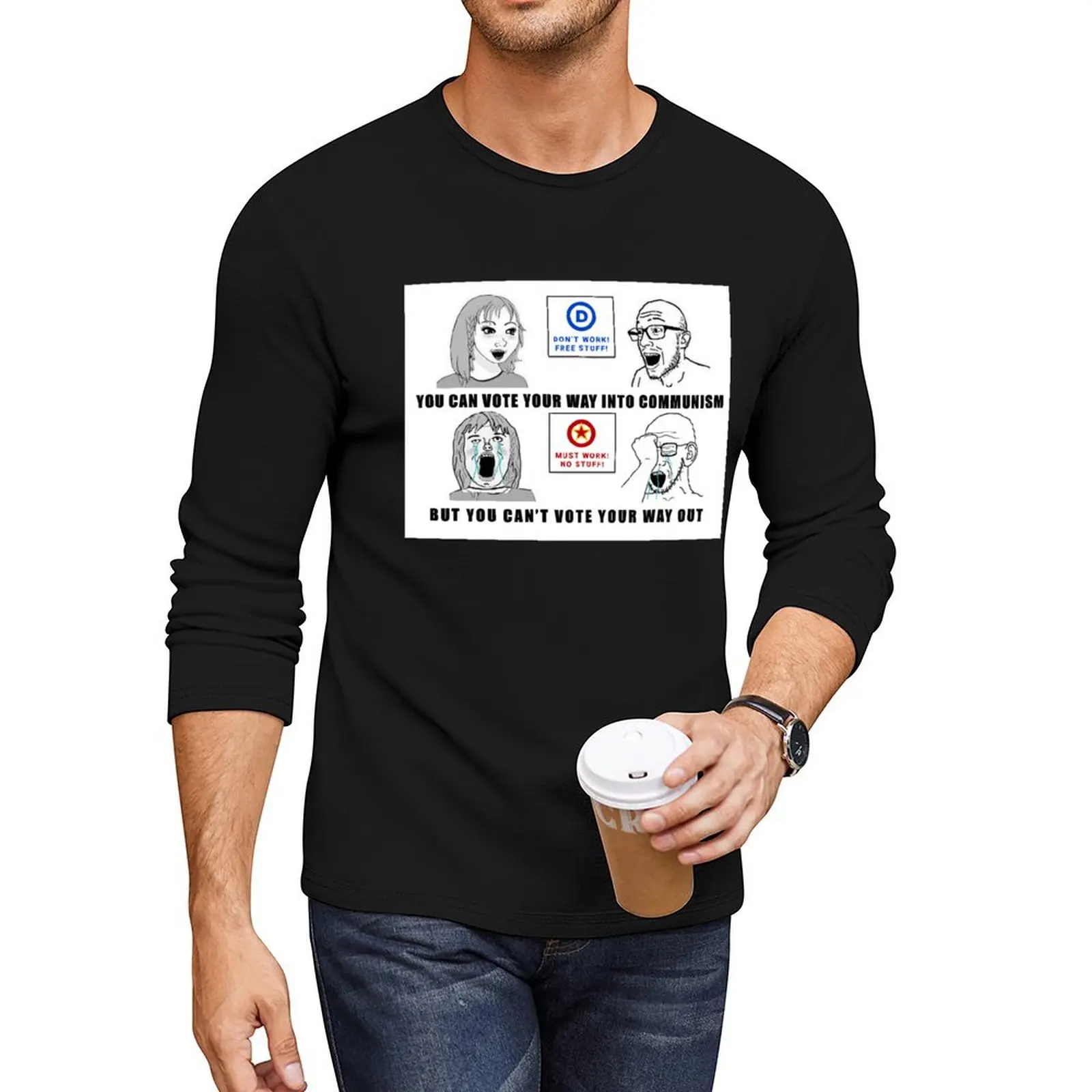 Vote your way in Long T-Shirt vintage t shirt boys animal print shirt t shirts for men cotton
Vote your way in Long T-Shirt vintage t shirt boys animal print shirt t shirts for men cotton