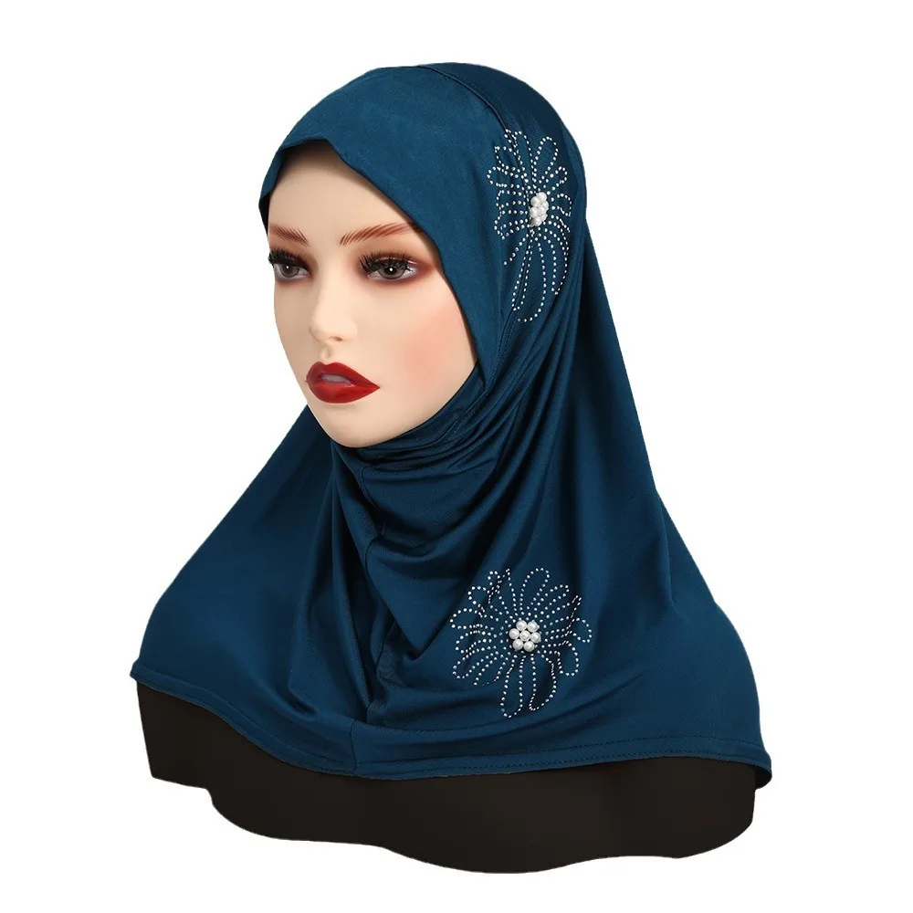 Muslim Women Big Girls Beads Hijab Instant Scarf Turban Pull On Ready Made To Wear Head Wrap Islam Amira Headscarf Shawl Niqab
Muslim Women Big Girls Beads Hijab Instant Scarf Turban Pull On Ready Made To Wear Head Wrap Islam Amira Headscarf Shawl Niqab