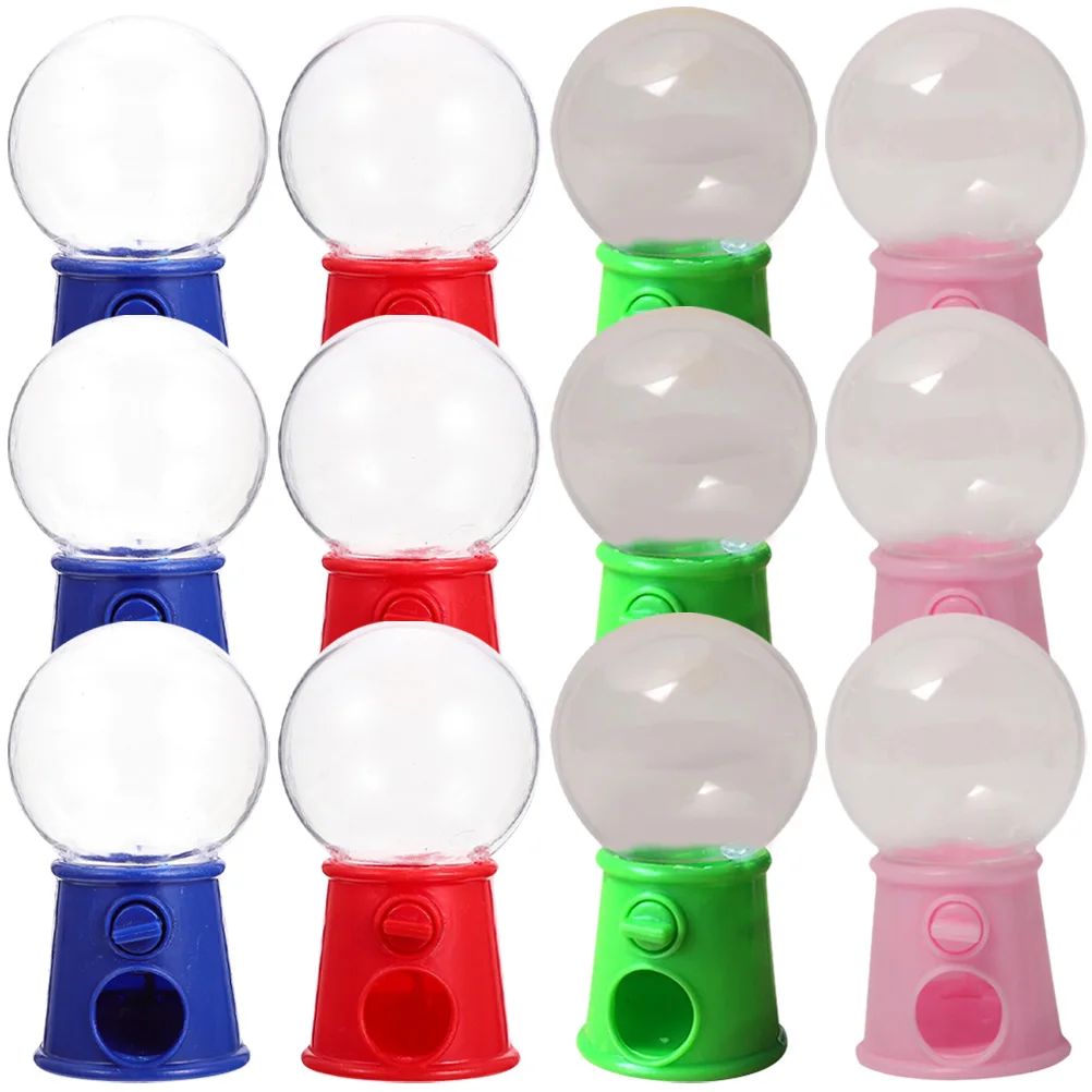 Candy Dispenser Machine Ornaments Bright Color Kids Toy Reusable Plastic Gumball Ball Game Parent Child Interaction for Party
Candy Dispenser Machine Ornaments Bright Color Kids Toy Reusable Plastic Gumball Ball Game Parent Child Interaction for Party