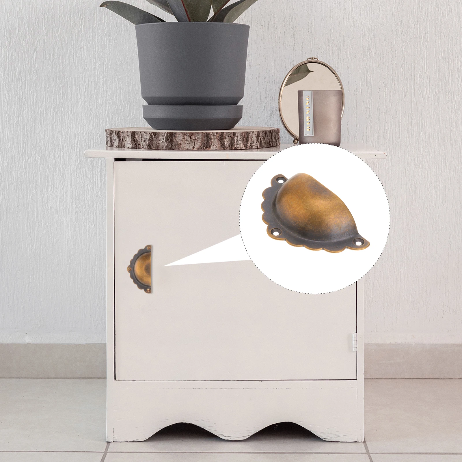 Bronze Sweet Handle Retro Cabinet Handles Cupboard Semi-circle Exterior Knob Drawer Chest Copper Pulls Dresser
Bronze Sweet Handle Retro Cabinet Handles Cupboard Semi-circle Exterior Knob Drawer Chest Copper Pulls Dresser