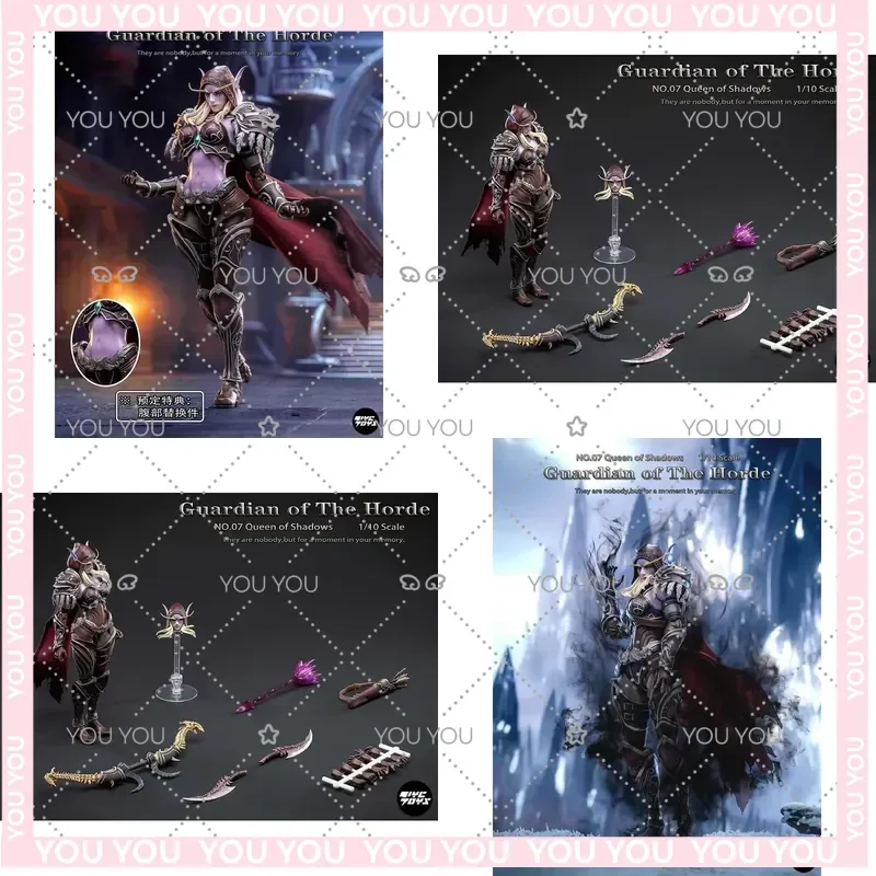 Action Figure for Guardian of the Horde Queen of Shadows 1/10 Scale Collectible Articulated Model for Adult Collectors
Action Figure for Guardian of the Horde Queen of Shadows 1/10 Scale Collectible Articulated Model for Adult Collectors