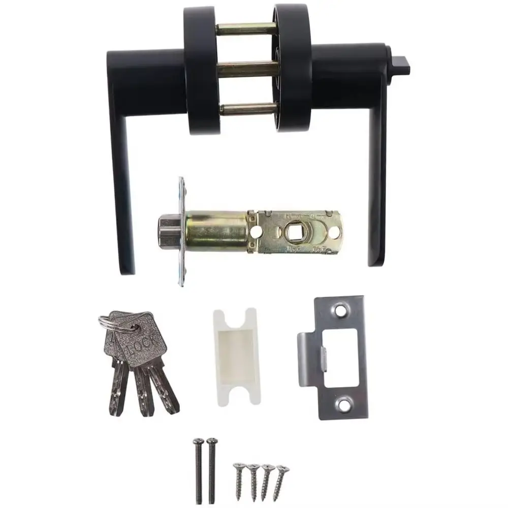 1Set New Three-Pole Spherical Knob Lock Entry Sliding 25-45mm Door Handle Lock with 3 Keys Aluminum Alloy Keyed Locks
1Set New Three-Pole Spherical Knob Lock Entry Sliding 25-45mm Door Handle Lock with 3 Keys Aluminum Alloy Keyed Locks