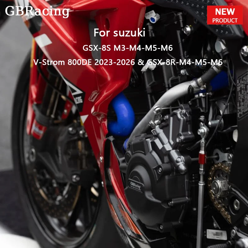 Комплект аксессуаров V2 GSX-8R M4-M6 для мотоциклов SUZUKI GSX-8S M3-M6 и V-Strom 800DE 2023-2026: крышка генератора, крышка сцепления, крышка двигателя
Комплект аксессуаров V2 GSX-8R M4-M6 для мотоциклов SUZUKI GSX-8S M3-M6 и V-Strom 800DE 2023-2026: крышка генератора, крышка сцепления, крышка двигателя