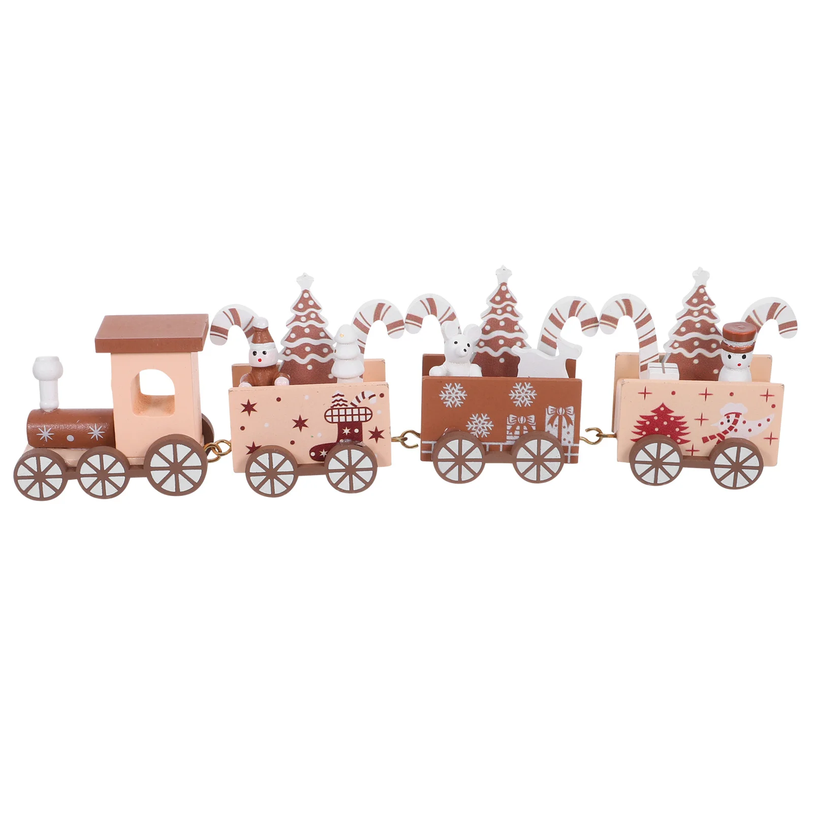 1Set Wooden Christmas Train Mini Decor Snowman Ornament for Home Tabletop Mantel Fireplace Holiday Accent Wood Train 
1Set Wooden Christmas Train Mini Decor Snowman Ornament for Home Tabletop Mantel Fireplace Holiday Accent Wood Train