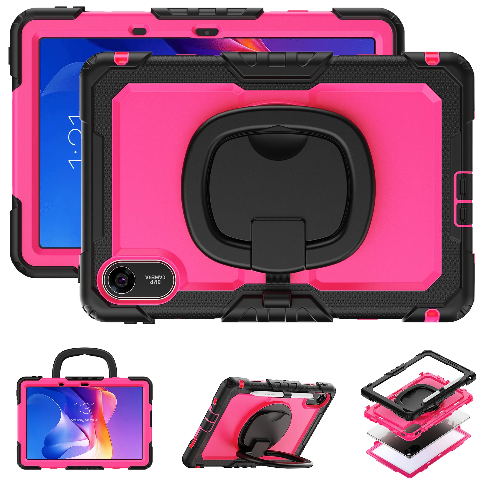 Pop For Kids Tablet Cover For New XIAOMI Redmi Pad 2 / SE 2 11 Inch 2025 360 Rotatable Rugged Shockproof Silicon PC Case Stand F
Pop For Kids Tablet Cover For New XIAOMI Redmi Pad 2 / SE 2 11 Inch 2025 360 Rotatable Rugged Shockproof Silicon PC Case Stand F