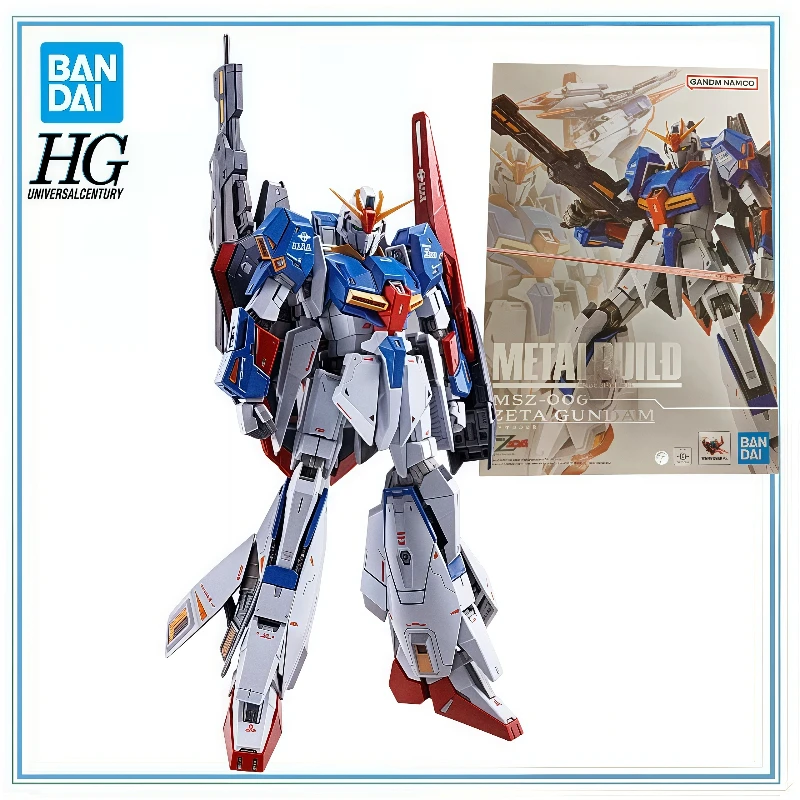 BANDAI in Stock Genuine Kidou Senshi Z Gundam - MSZ-006 Zeta Gundam - Metal Build Garage Kit Action Figure Assemble Model Kit
BANDAI in Stock Genuine Kidou Senshi Z Gundam - MSZ-006 Zeta Gundam - Metal Build Garage Kit Action Figure Assemble Model Kit