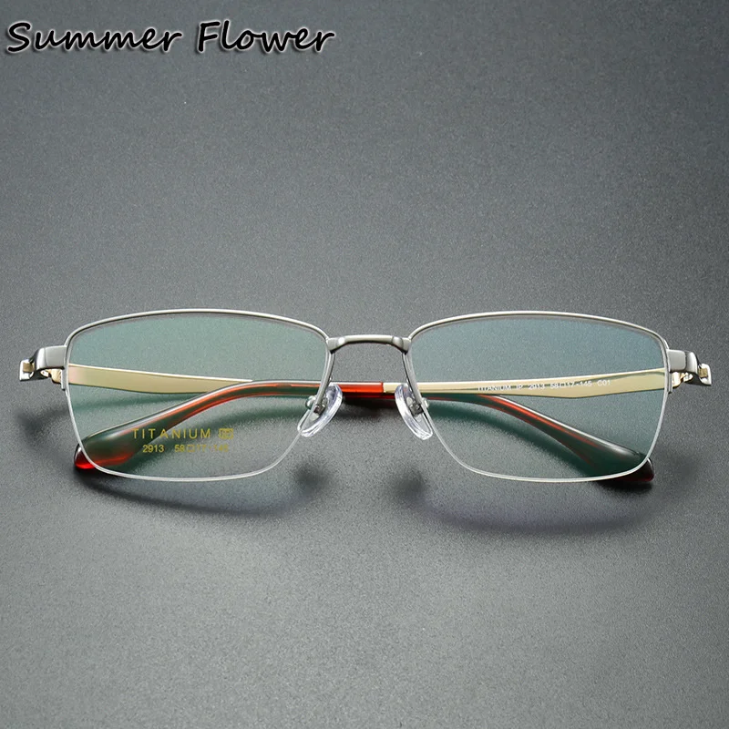 155 mm Oversize Frame Pure Titanium IP Flexible Glasses Men Optical Prescription Eyewear High End Designer Gafas for Wide Face
155 mm Oversize Frame Pure Titanium IP Flexible Glasses Men Optical Prescription Eyewear High End Designer Gafas for Wide Face