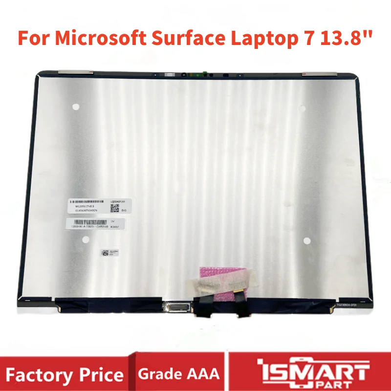 13.8" For Microsoft Surface Laptop 7 LCD Display Touch Screen Digitizer Assembly Replacement Part
13.8" For Microsoft Surface Laptop 7 LCD Display Touch Screen Digitizer Assembly Replacement Part