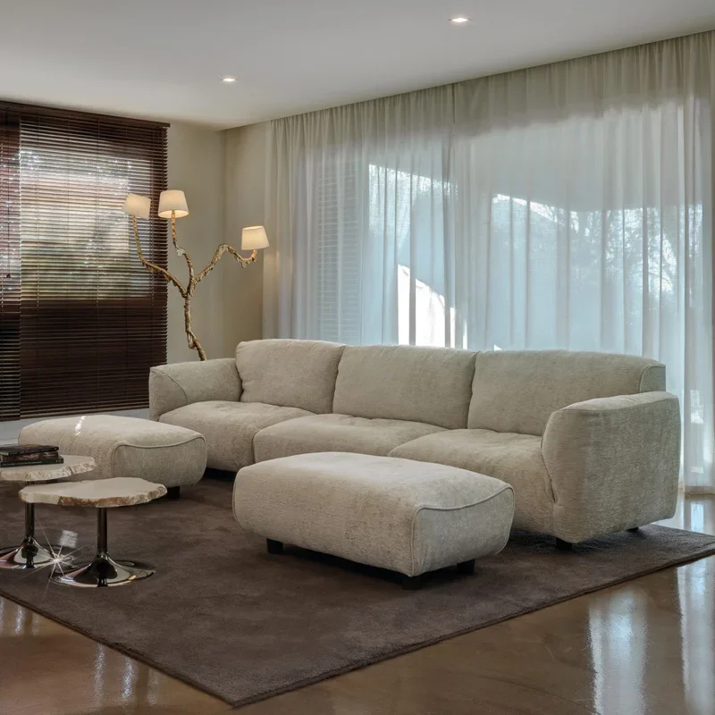 Italian minimalist fabric sofa simple modern small family living room combination three or four person comfortable sofa
Italian minimalist fabric sofa simple modern small family living room combination three or four person comfortable sofa