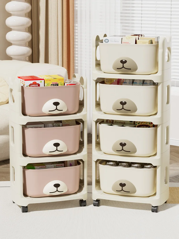 Cute Cartoon Multi-layer Snack Storage Box Bear Theme Bookshelf Organizer Cart Mobile Shelf for Dormitory Bedroom And Living ...
Cute Cartoon Multi-layer Snack Storage Box Bear Theme Bookshelf Organizer Cart Mobile Shelf for Dormitory Bedroom And Living ...