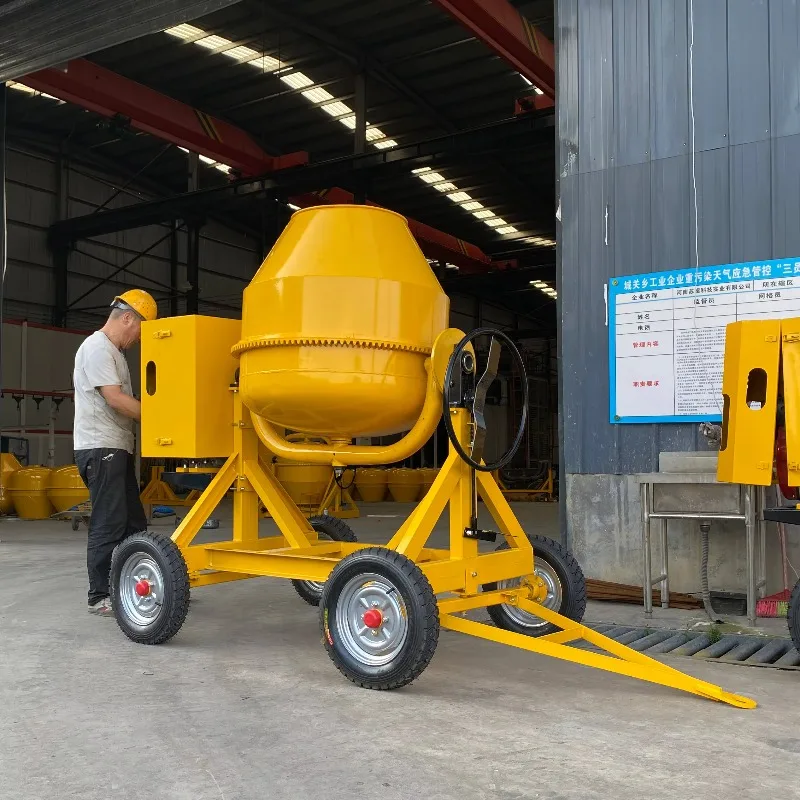 Portable Diesel Concrete Mixing Bucket Cement Mixer Concrete Machinery High Power Operating Efficiency Mini Concrete Mixer
Portable Diesel Concrete Mixing Bucket Cement Mixer Concrete Machinery High Power Operating Efficiency Mini Concrete Mixer