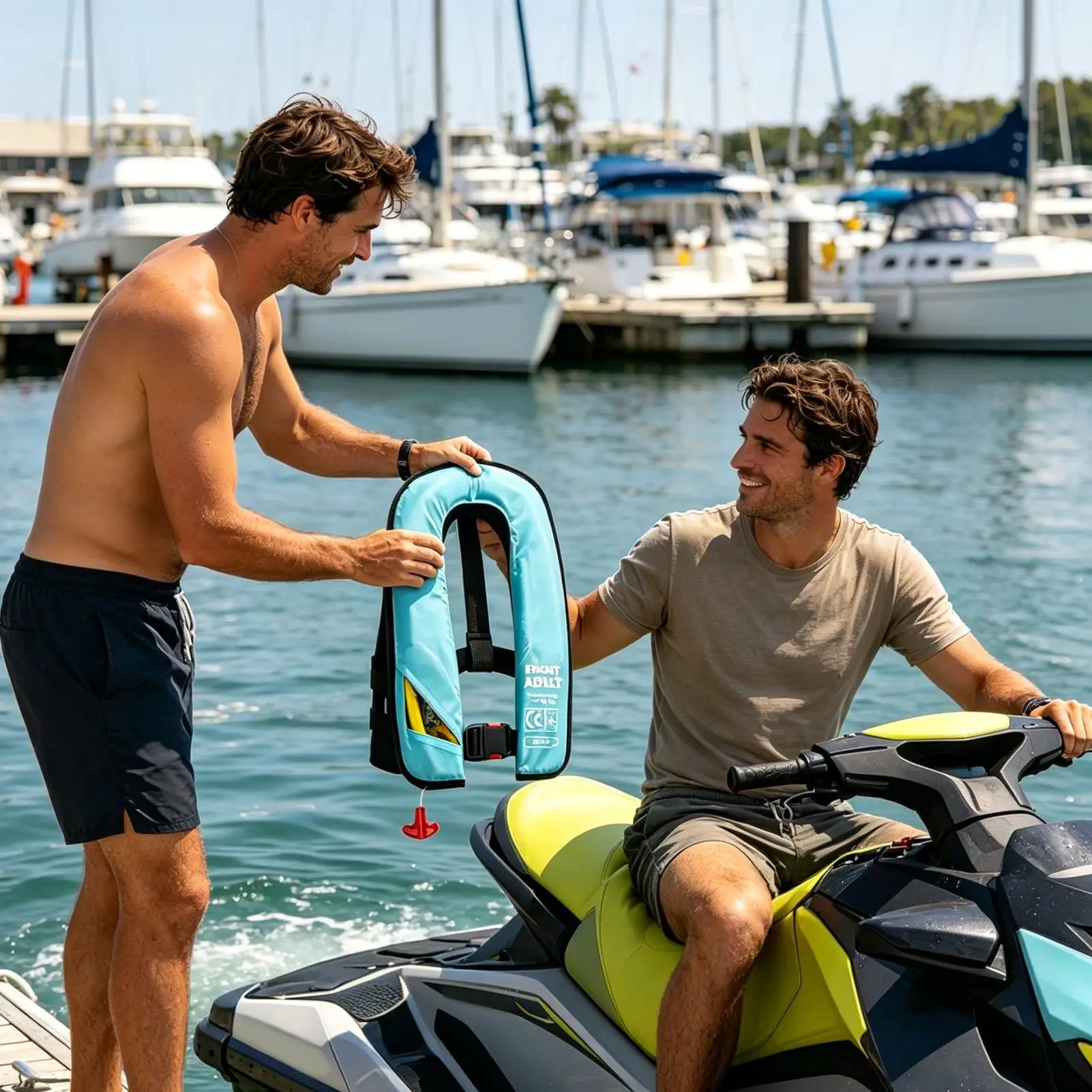 Inflatable Vest High Buoyancy Foldable Portable Lightweight Automatic Inflatable Life Vest For Sea Fishing Rowing Sailing
Inflatable Vest High Buoyancy Foldable Portable Lightweight Automatic Inflatable Life Vest For Sea Fishing Rowing Sailing