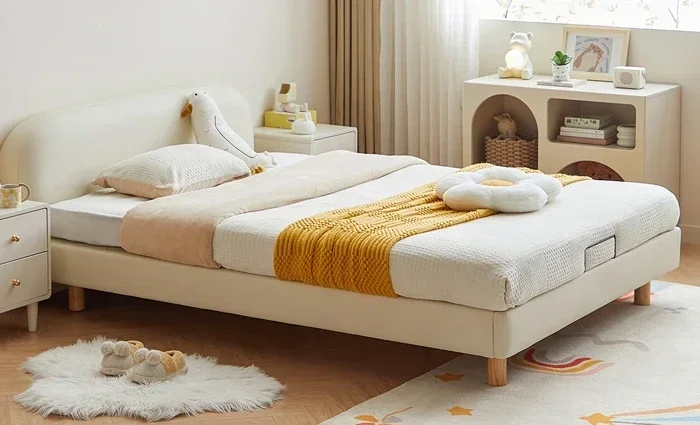 SAT2 49 Children's bed, solid wood feet, bedside-free low platform, stitching bed, tatami
SAT2 49 Children's bed, solid wood feet, bedside-free low platform, stitching bed, tatami