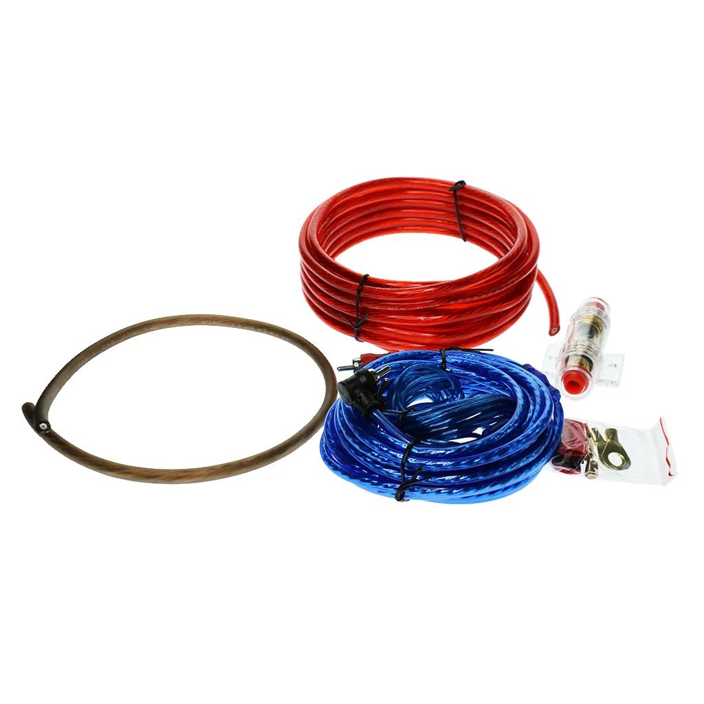 dolity 1 Set Car Audio Subwoofer Amplifier AMP Wiring Fuse Holder Wire Cable 
dolity 1 Set Car Audio Subwoofer Amplifier AMP Wiring Fuse Holder Wire Cable