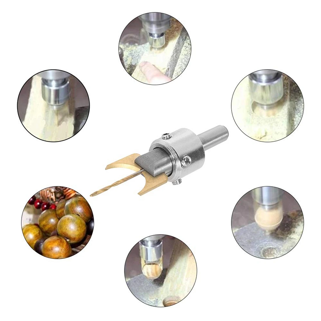 A34R Premium Beads Drill Bit Wooden Bead Maker Carbide Ball Blade Woodworking Milling Cutter Molding Tool Beads Router
A34R Premium Beads Drill Bit Wooden Bead Maker Carbide Ball Blade Woodworking Milling Cutter Molding Tool Beads Router