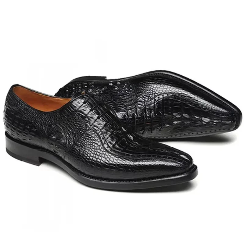 meixigelei crocodile men shoes Round head lace-up wear-resisting business men dress shoes male men formal shoes
meixigelei crocodile men shoes Round head lace-up wear-resisting business men dress shoes male men formal shoes