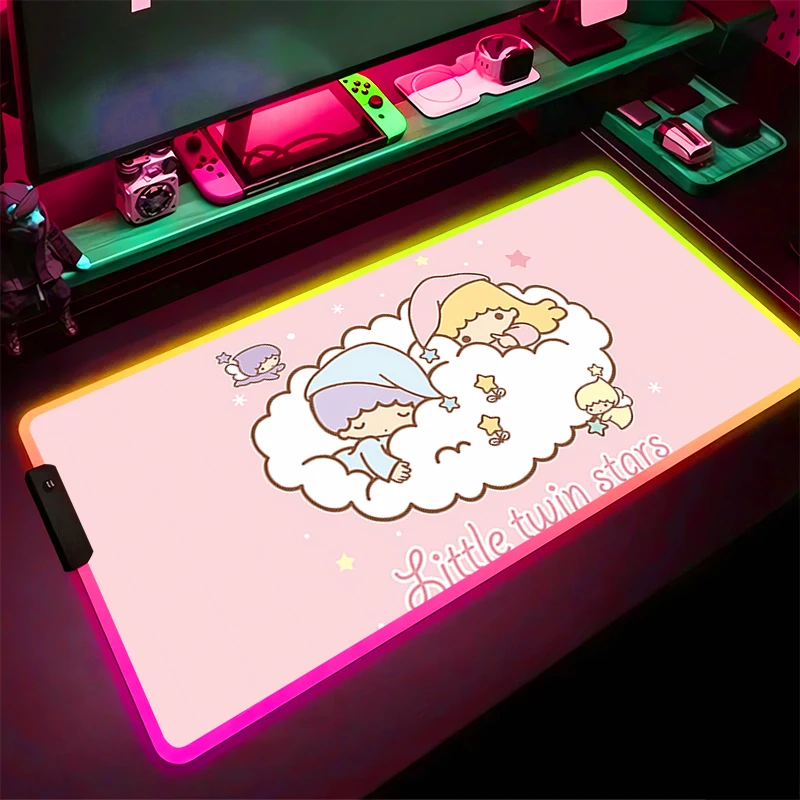 RGB светодиодный коврик для мыши, резиновый удлиненный коврик для ноутбука, коврик для мыши HD, коврик для компьютерной игры, L-little Twin Star, коврик для мыши, аксессуары для ПК, коврик для клавиатуры
RGB светодиодный коврик для мыши, резиновый удлиненный коврик для ноутбука, коврик для мыши HD, коврик для компьютерной игры, L-little Twin Star, коврик для мыши, аксессуары для ПК, коврик для клавиатуры