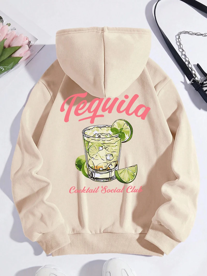 Tequila Hoodies Men Women Cocktail Social Club Printing Sweatshirts Loose Pocket Fleece Warm Pullovers Winter Casual Streetwear
Tequila Hoodies Men Women Cocktail Social Club Printing Sweatshirts Loose Pocket Fleece Warm Pullovers Winter Casual Streetwear