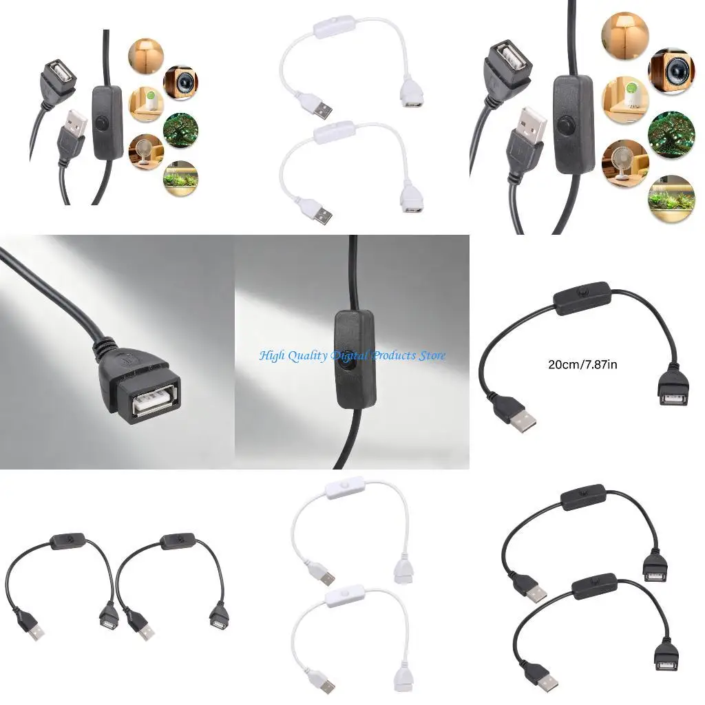 U2JE Heavy Duty USB Extension Cord Built In Power Switcher For Cooling Fans LED Lights
U2JE Heavy Duty USB Extension Cord Built In Power Switcher For Cooling Fans LED Lights