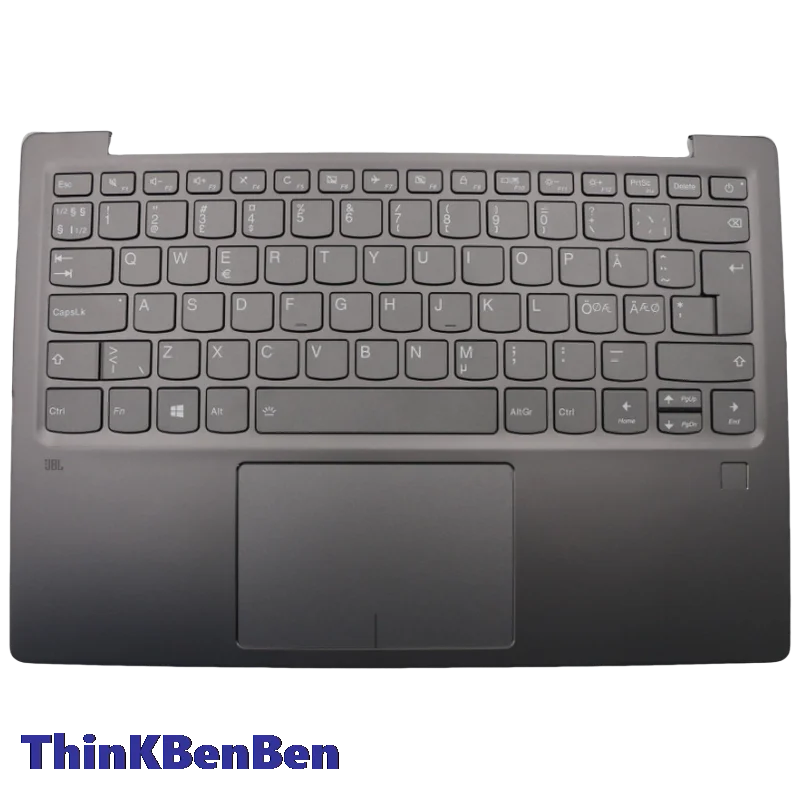NDC Nordic Keyboard Железно-серый верхний чехол с упором для рук, чехол для ноутбука Lenovo Ideapad 720S-13 13ARR 13IKB 5CB0P18907
NDC Nordic Keyboard Железно-серый верхний чехол с упором для рук, чехол для ноутбука Lenovo Ideapad 720S-13 13ARR 13IKB 5CB0P18907